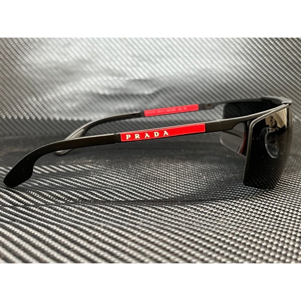 Prada Matte Black Men's 59mm Sunglasses - Picture 3 of 4